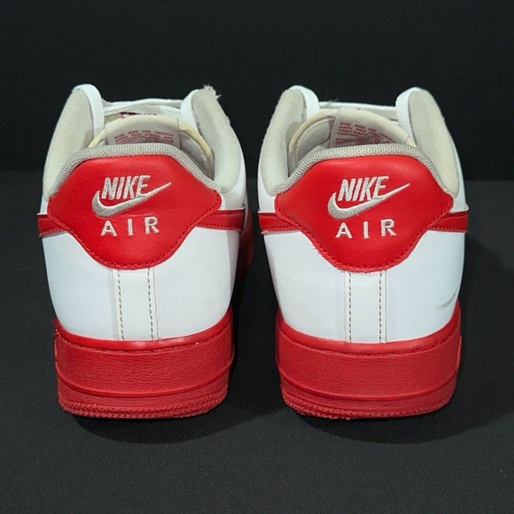 Nike‎ Air Force 1 \'07  White-University Red Size 11.5 Men\'s main image 5